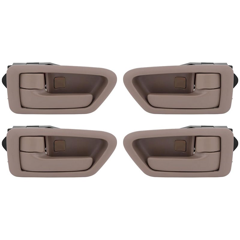 OCPTY Door Handles Interior Front Rear Driver Passengere Side Replacement fit 1997-2001 for Camry Inside Door Handles Texture Beige(4pcs) - Image 1